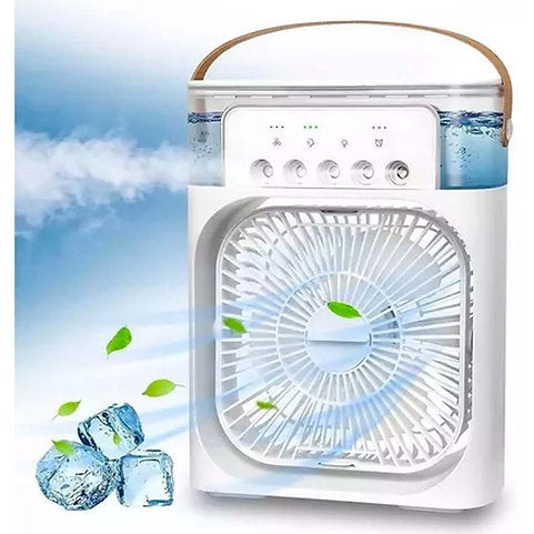 Mini Air Condicionado Portátil Ventilador Umidificador Climatizador de Ambientes!