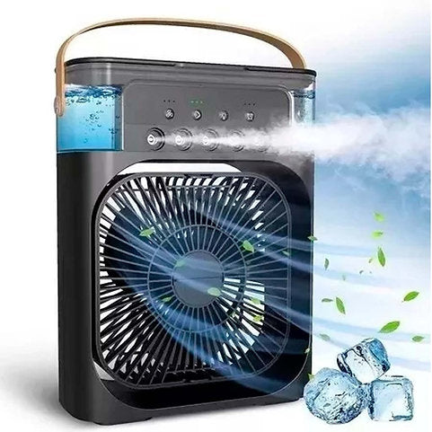 Mini Air Condicionado Portátil Ventilador Umidificador Climatizador de Ambientes!