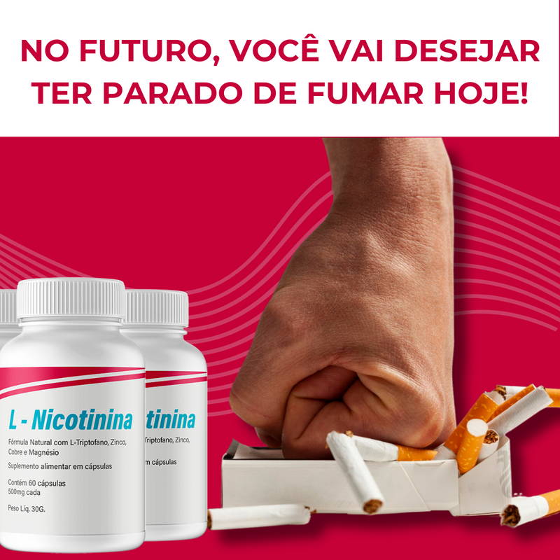 L-NICOTININA: MÉTODO EXCLUSIVO COM SUPLEMENTO ALIMENTAR!