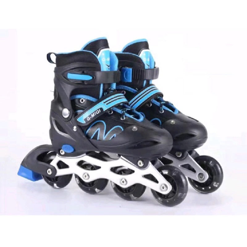 Patins Roller inLine Varias Cores Tamanho Ajustável Led + KIT PROTEÇÃO!