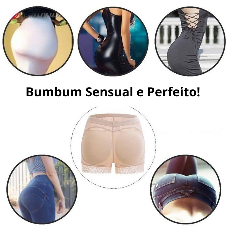 Calcinha Acolchoada Modela Bumbum. Levanta  seu bumbum e deixa muito mais Sensual!