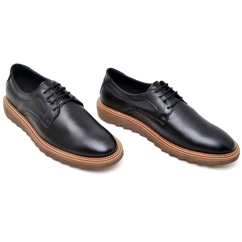 Sapato Loafer Premium Tratorado Masculino com Cadarço: O Conforto e Estilo que Você Merece!