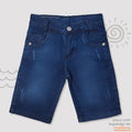 Bermuda Infantil Sarja Jeans Menino Short Brim Juvenil 2-16. Estilo e Conforto para seu filho!