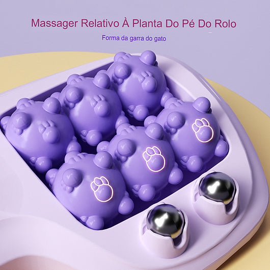 Massageador De Pés Com Técnica De Reflexologia - Alívio Rápido