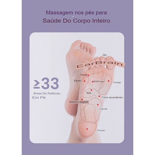 Massageador De Pés Com Técnica De Reflexologia - Alívio Rápido