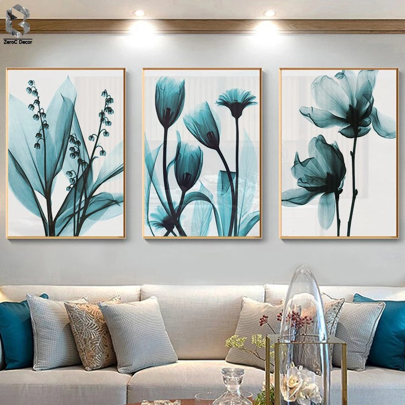 Quadros Decorativos 3 peças 60x40 Mosaico Mdf Alta Resolução Full HD. Estilo e Sofisticação para sua casa!