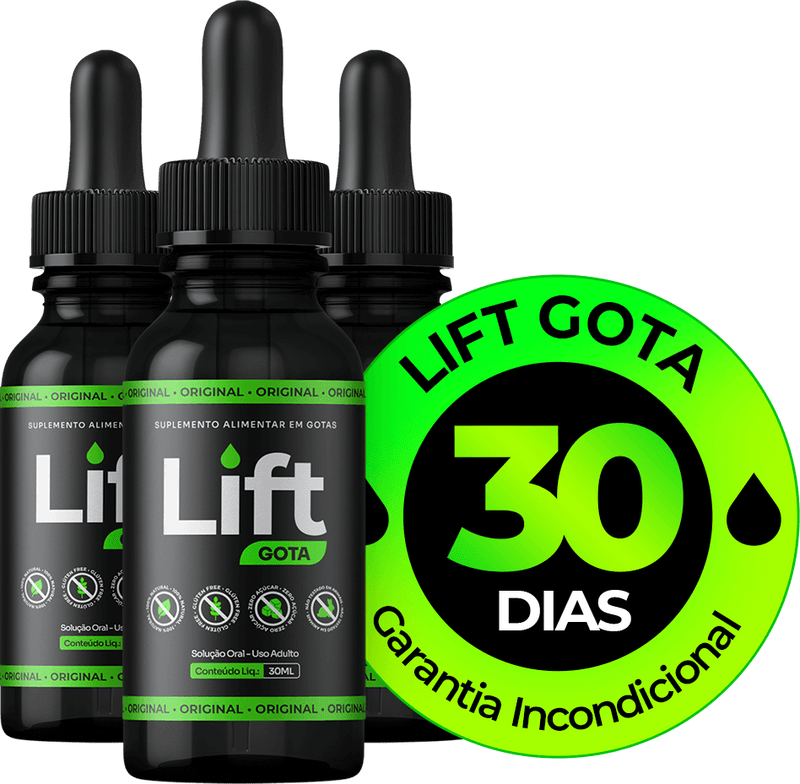 Poderosa Fórmula de Emagrecimento Lift  Detox  Gota