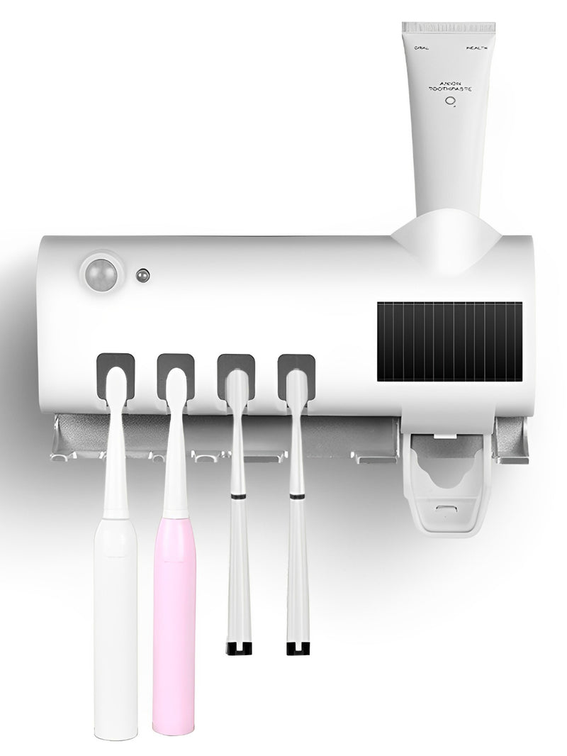 Suporte Inteligente Escova de Dentes Esterilizador Com Luz UV