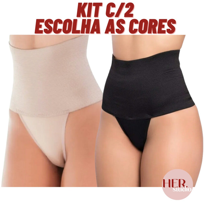 Calcinha De Cintura Alta Controle Roupa Íntima Feminina Emagrecedora. Estilo e Conforto que você merece!