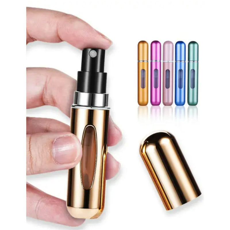 KIT 3 Pcs Porta Perfume Recarregavel Portatil Spray 5ml!