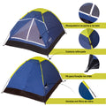 Barraca Camping Iglu para 2 Pessoas Azul -