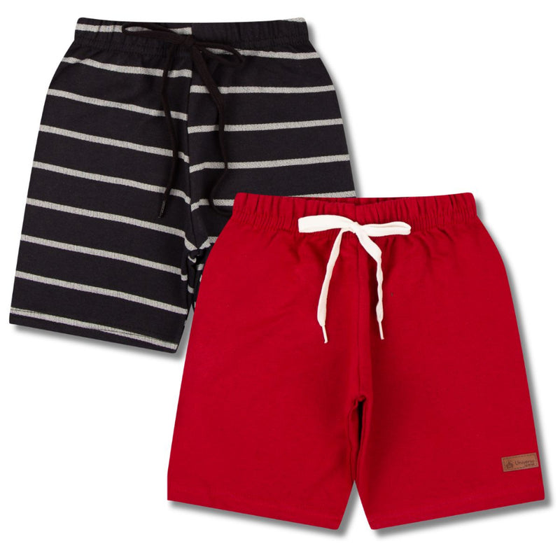 Kit Sortido 3 Bermudas Infantil Menino (Tamanhos 1 ao 10). Estilo e Conforto para seu filho!