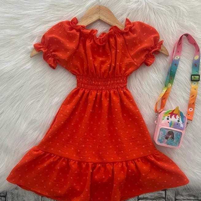 VESTIDO DE MENINA INFANTIL E JUVENIL MANGUINHA TUNA. Conforto e Estilo que elas merecem!