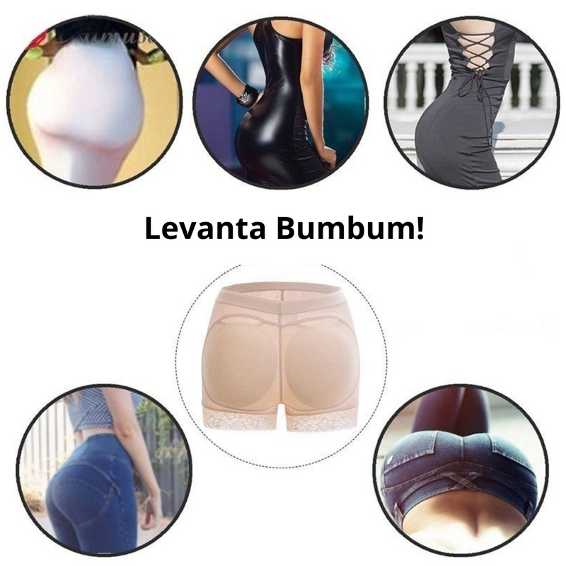 Calcinha Acolchoada Modela Bumbum. Levanta  seu bumbum e deixa muito mais Sensual!