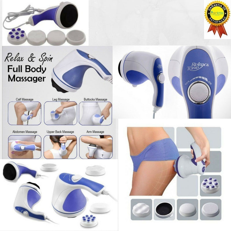 Massageador Elétrico Alta Frequência Profissional Muscular Massagem