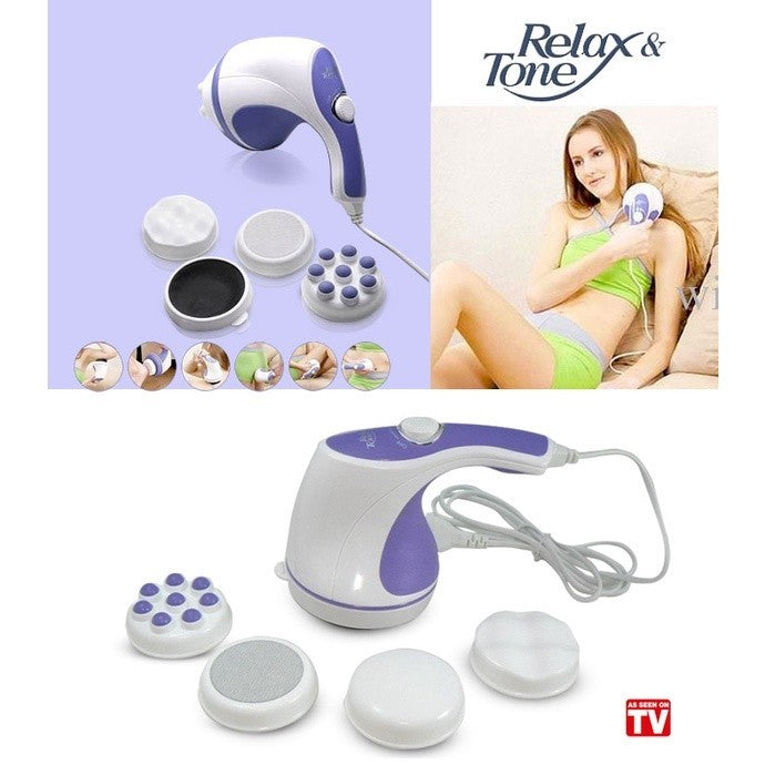 Massageador Orbital Spin Relax Premium. Massagem e Drenagem Linfática!