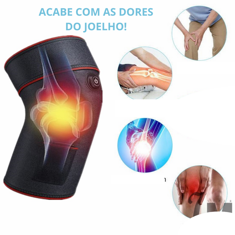 Joelho Elétrico Massagem Fisioterapia Aquecida Artrite Infravermelho Reabilitação Almofada Para Perna Alivia A Dor Alívio Da Reumática!