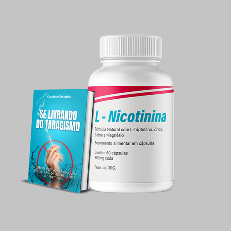 L-NICOTININA: MÉTODO EXCLUSIVO COM SUPLEMENTO ALIMENTAR!