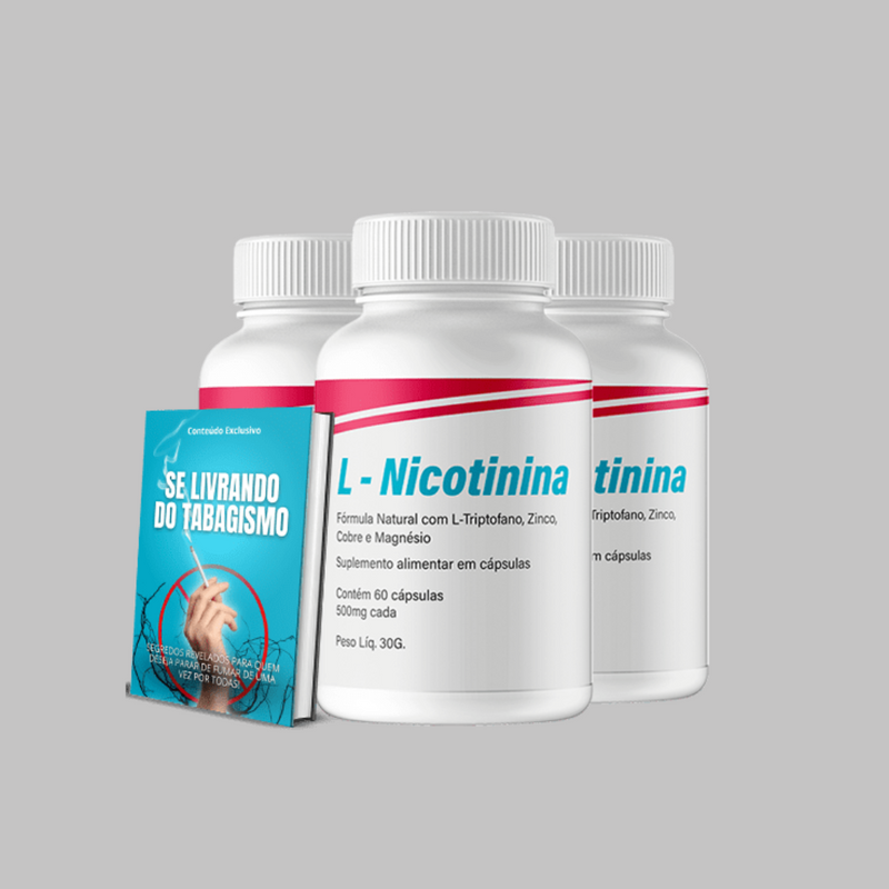 L-NICOTININA: MÉTODO EXCLUSIVO COM SUPLEMENTO ALIMENTAR!