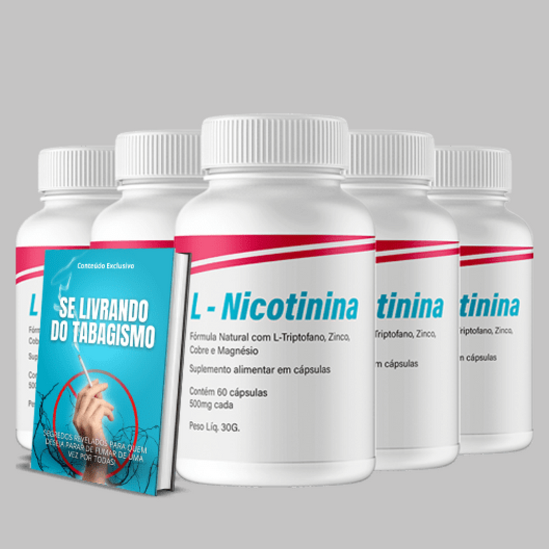 L-NICOTININA: MÉTODO EXCLUSIVO COM SUPLEMENTO ALIMENTAR!