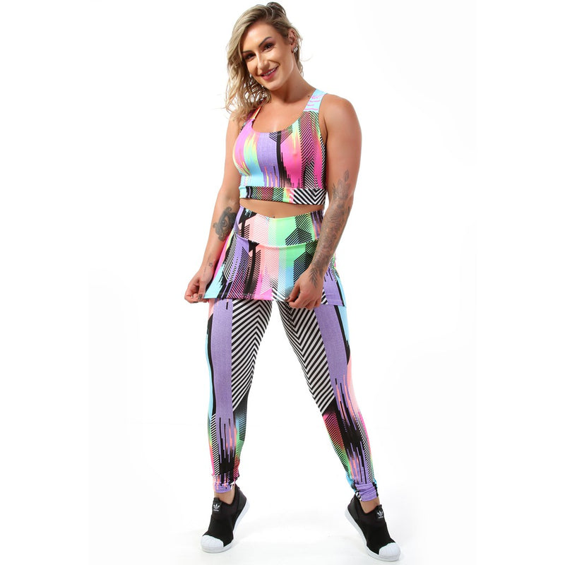 Conjunto Fitness Legging Tapa Bumbum e Top! Elegância ao seu alcance1